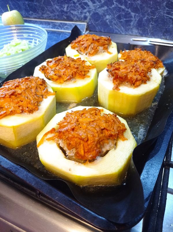 Кабачки фаршированные