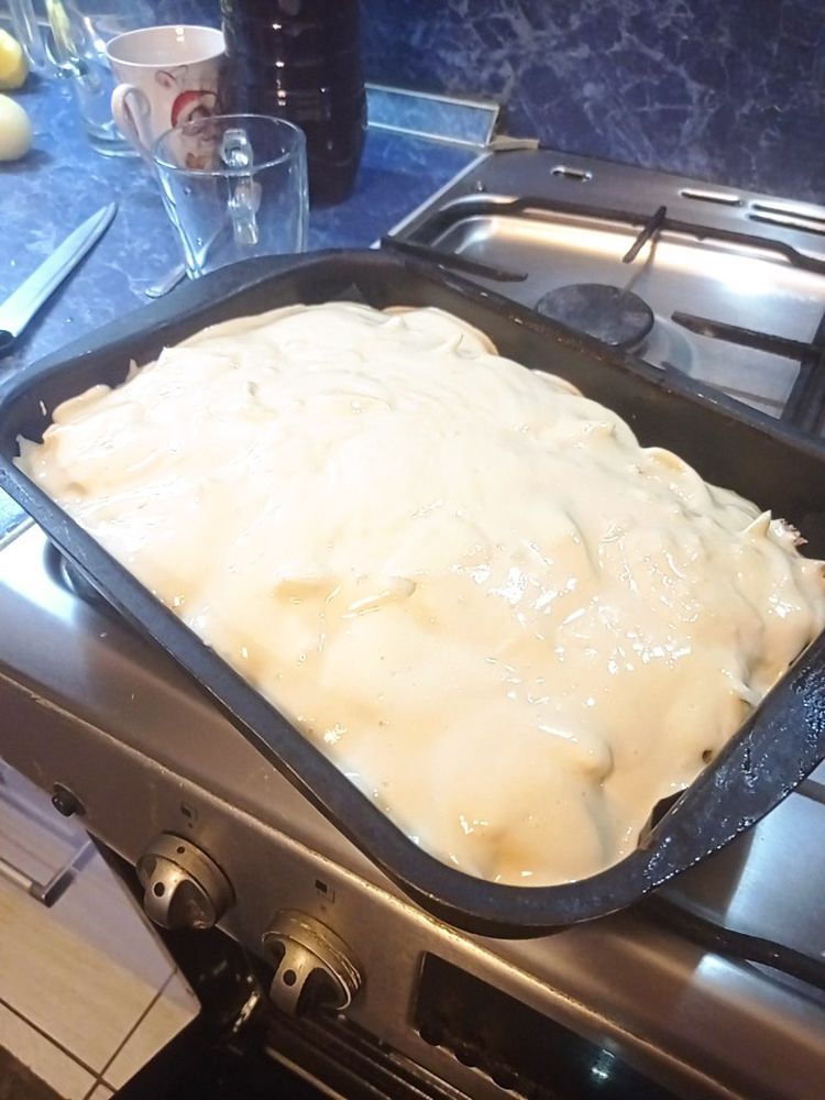 Пирог с мойвой