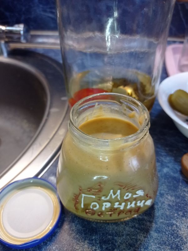 Горчица домашняя из порошка