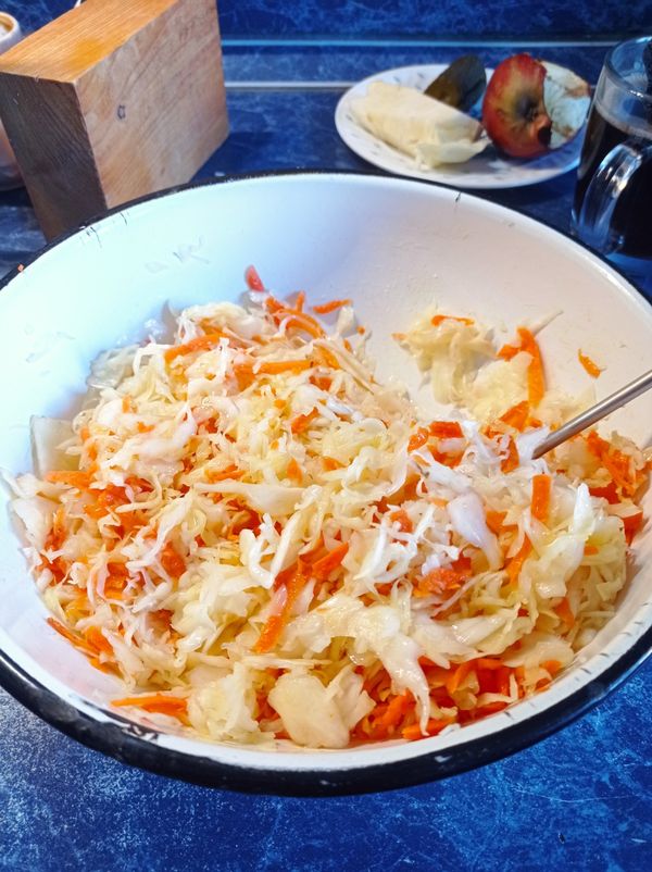 Капустный салат как в советских ресторанах