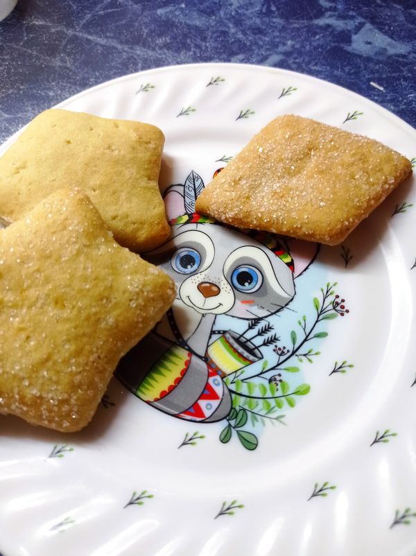 Печенье сахарное на кефире