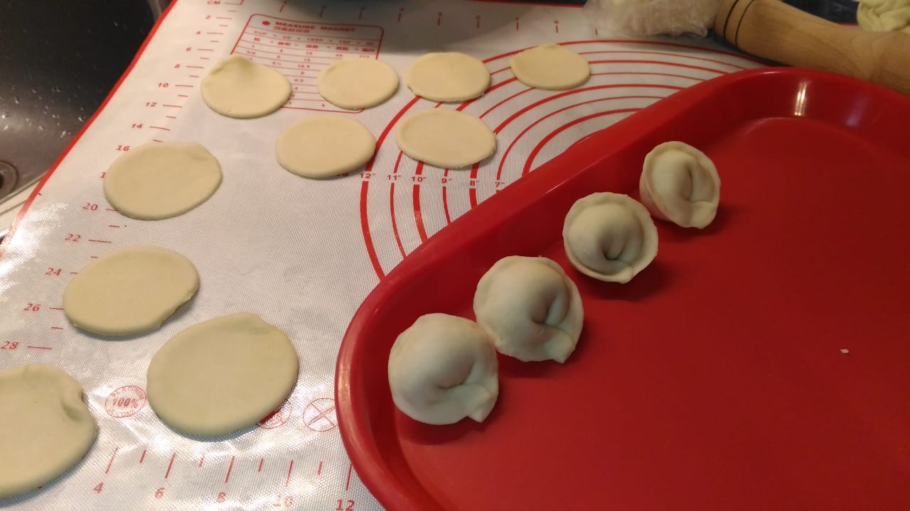 Тесто для пельменей заварное