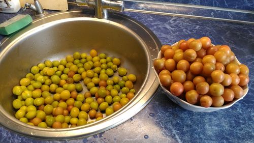 Ткемали из желтой алычи