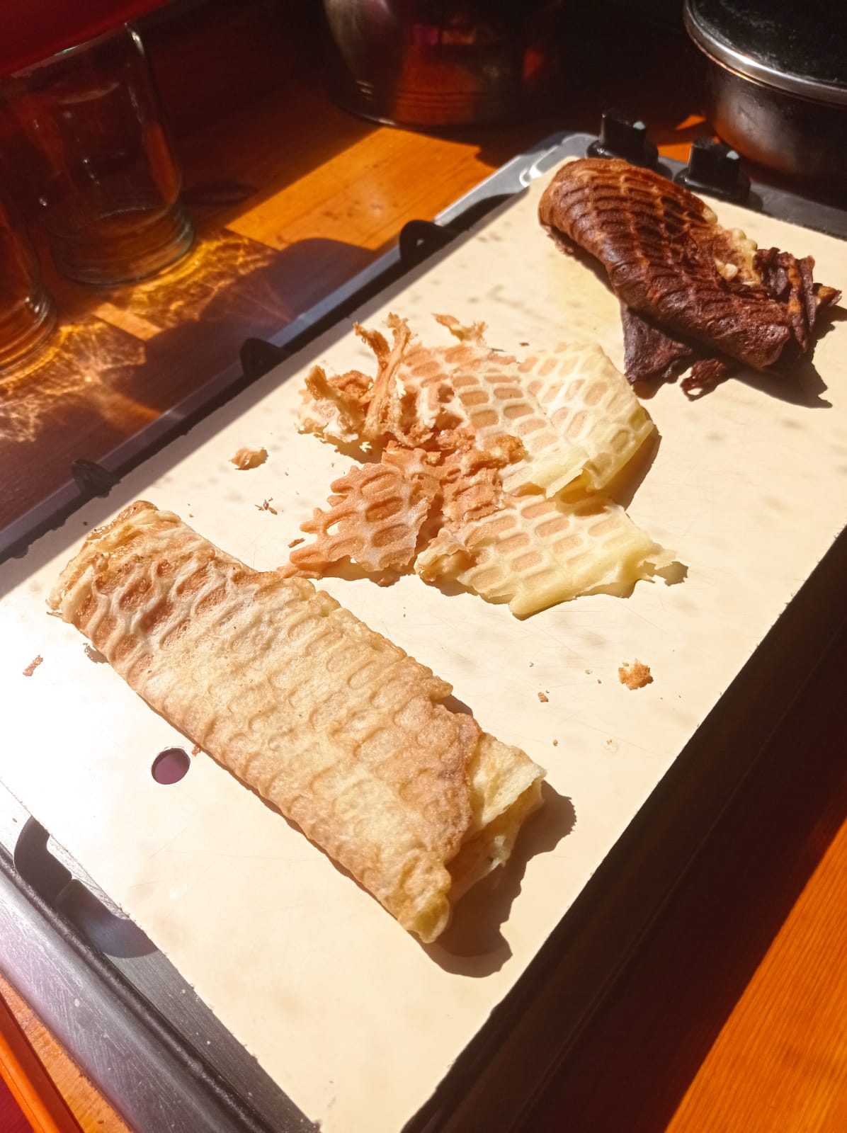 Вафельные трубочки